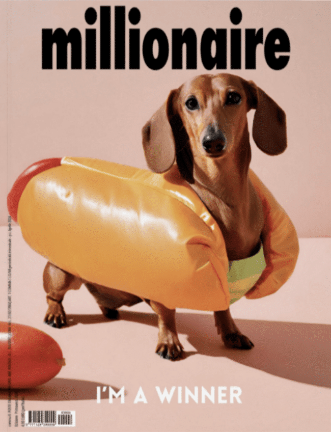 millionaire magazine cover